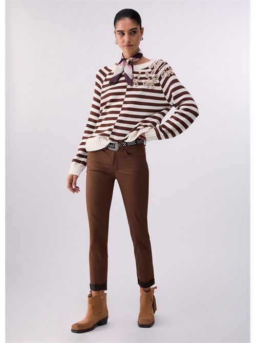 Pantaloni skinny cropped LIU JO | WA6255T7144/81027